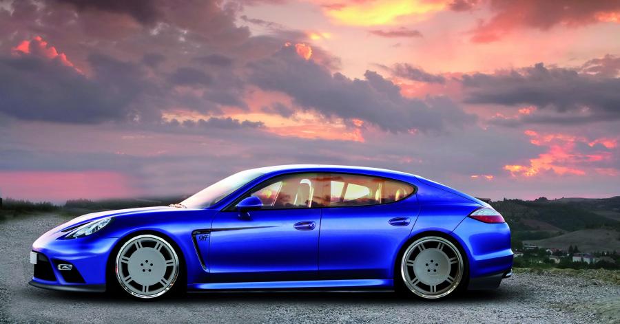  Porsche Panamera Turbo by 9ff 2009 года  (фото 4 из 5)